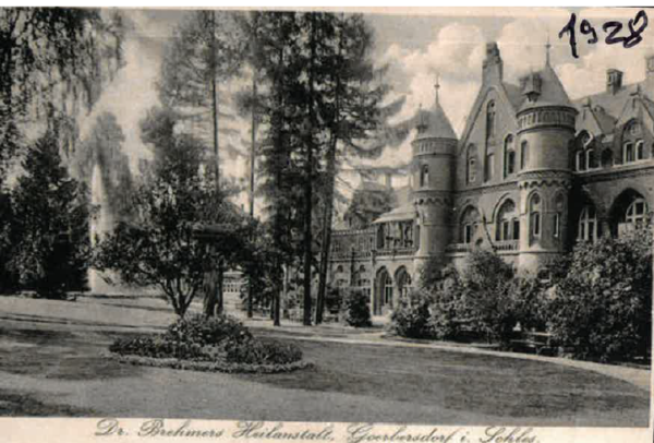 sanatorium 1928 pocztówka